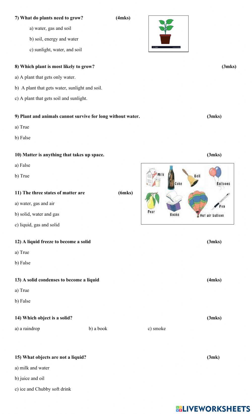 Science agri science test 2613902 missdarlene