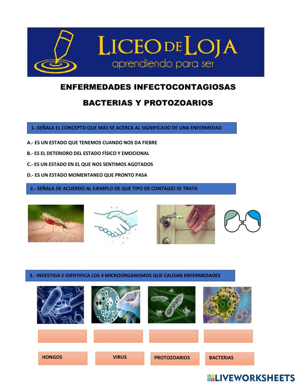 Enfermedades infectocontagiosas