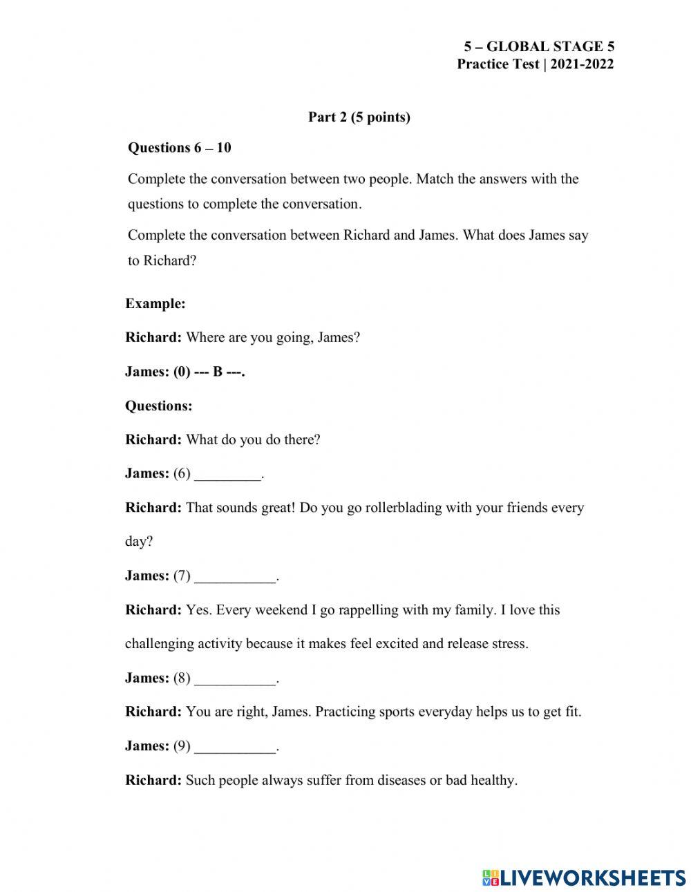 GS5-EOT-Practice Test 1-Reading & Writing