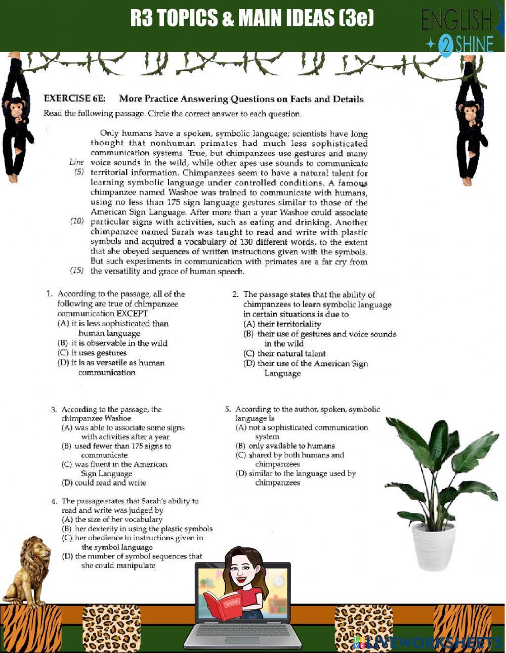 Details and factual information