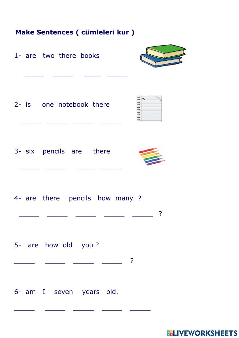 How many? and there is - there are