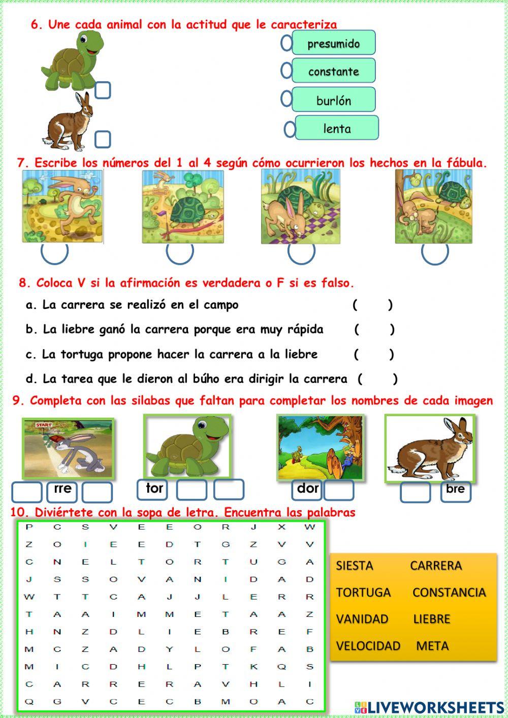 La asombrosa carrera entre la liebre y la tortuga