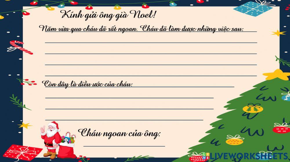 Thư gửi ông già Noel