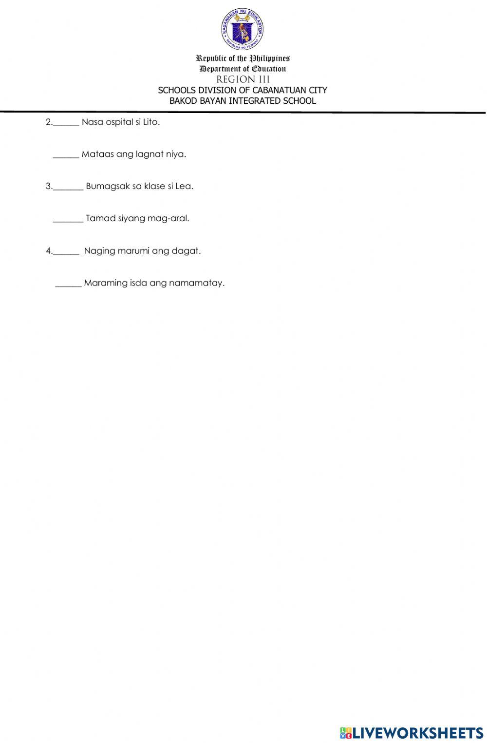 Las Filipino 4 Q2 W1-2