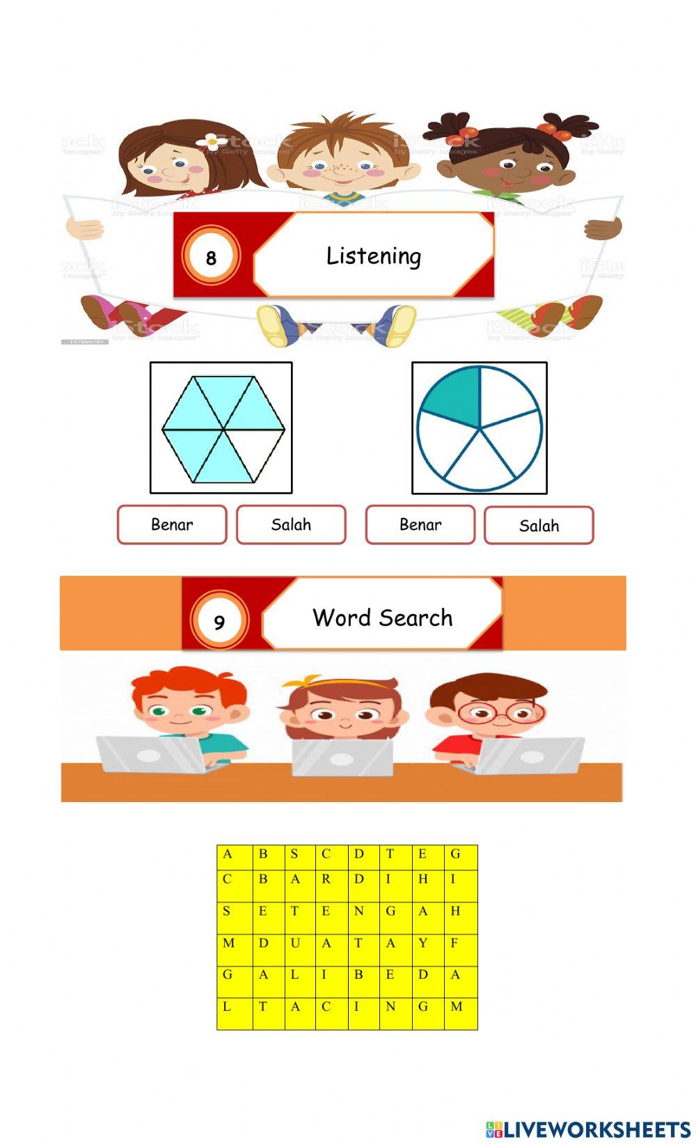 Latihan Materi Pecahan