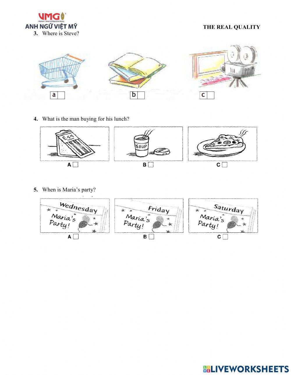 Ket 4 - Midterm - Listening