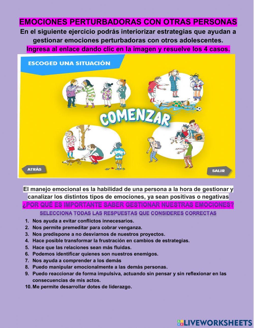 Semáforo de las emociones