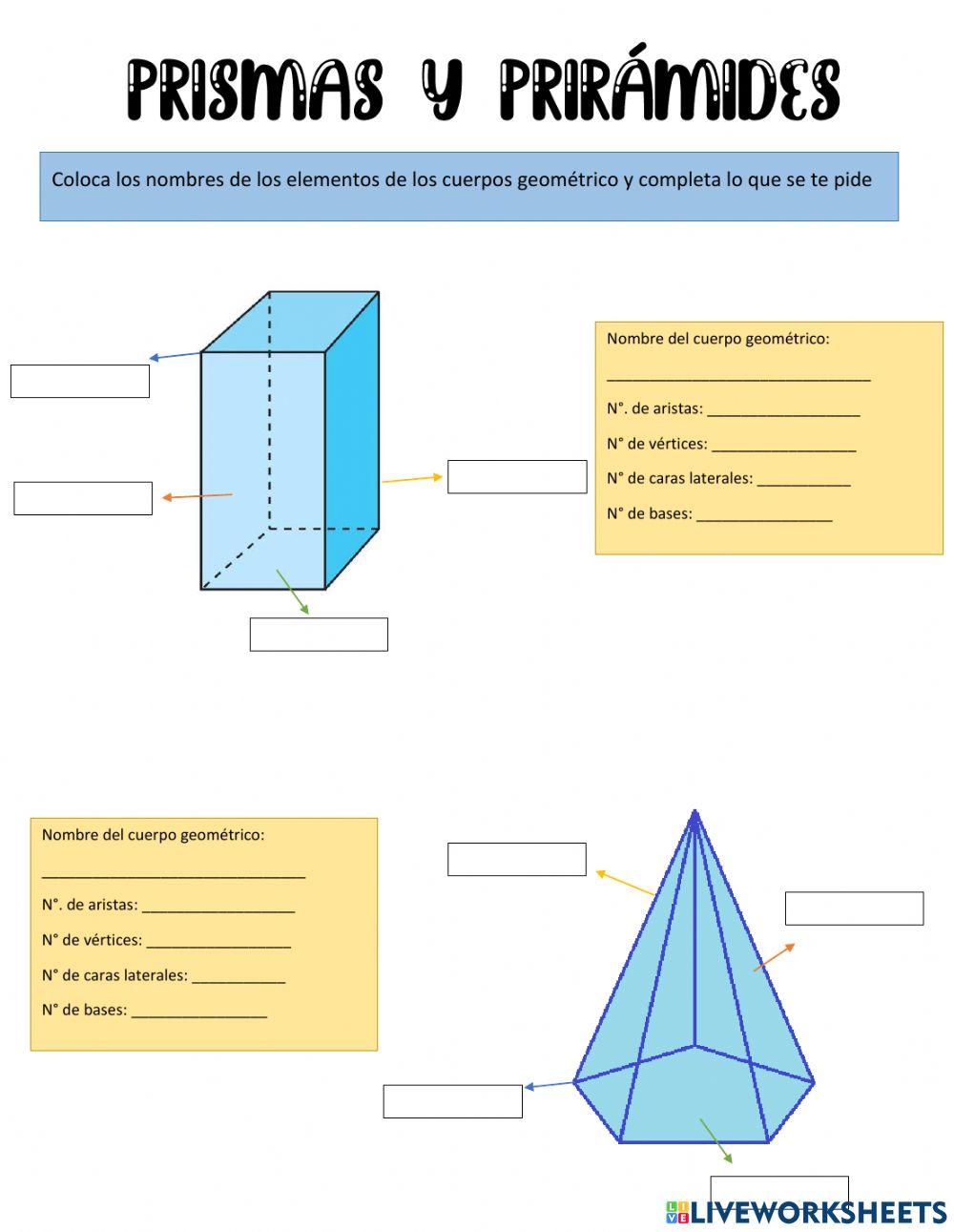 Prismas y Pirámides