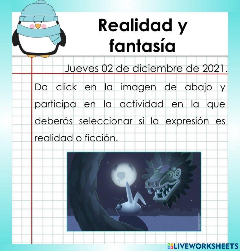 Realidad y fantasía