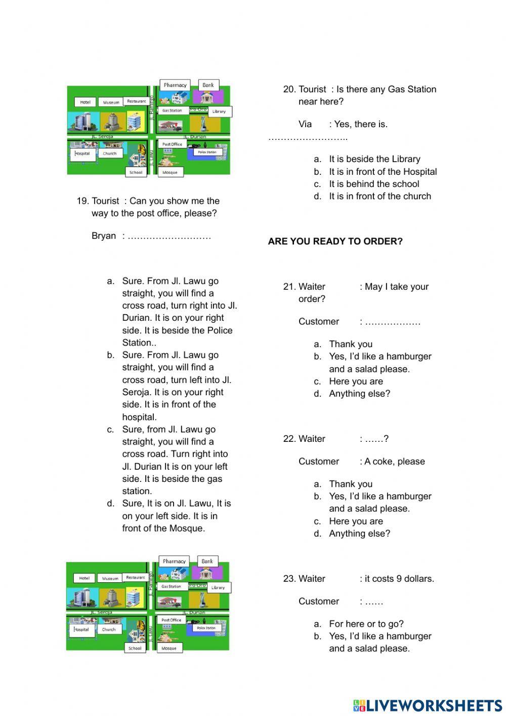 Soal Latihan PAS kelas 5 Semester 1