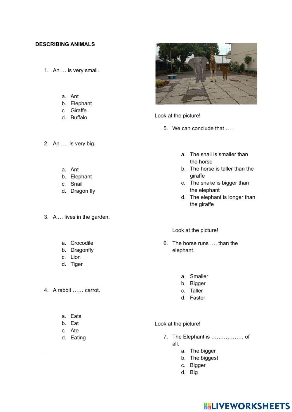 Latihan soal bahasa inggris grade 6 semester1