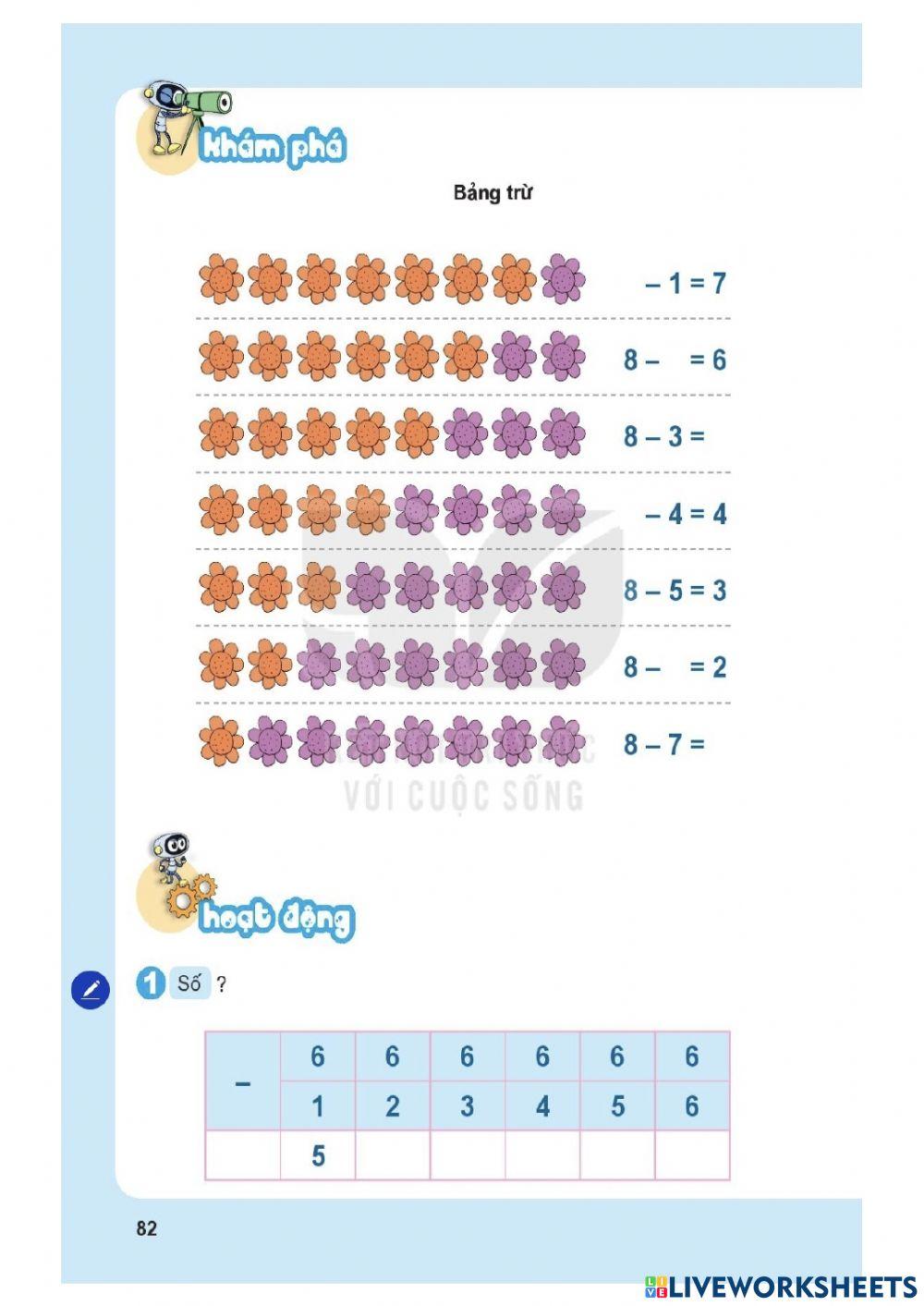 Toán trang 80-81-82