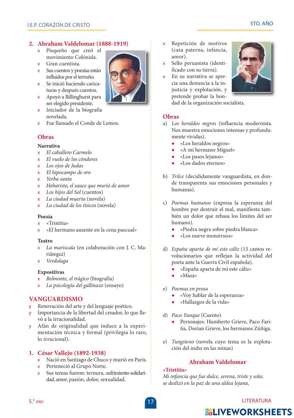 Modernismo Vanguardismo