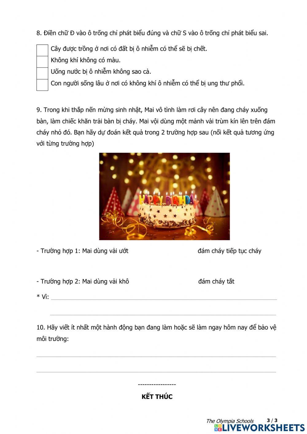 Đất, nước, không khí