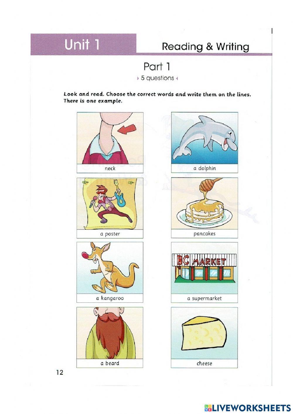 Pt5021 mover reading p1 2 unit 1 skill builder online exercise for