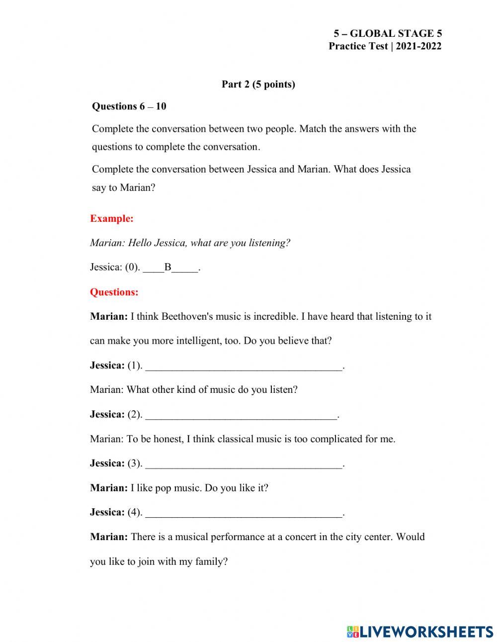 GS5-EOT-Practice Test 2-Reading