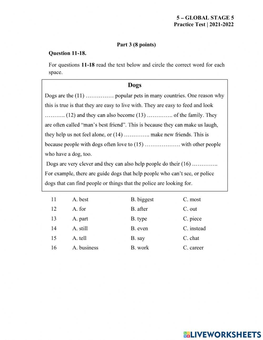 GS5-EOT-Practice Test 2-Reading