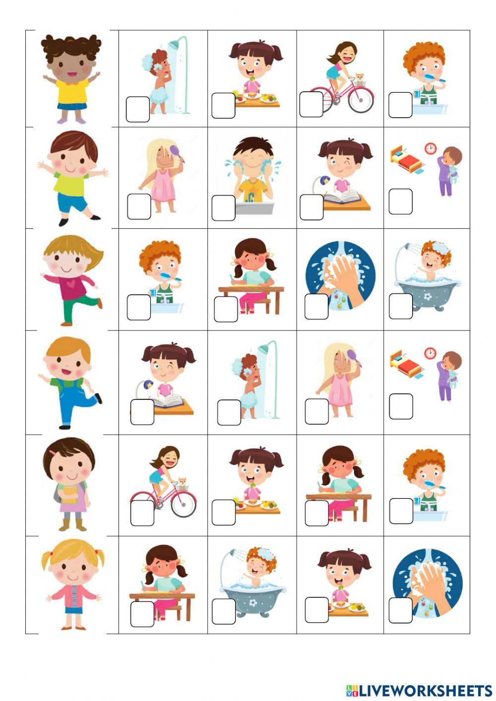 Daily Routines Listening