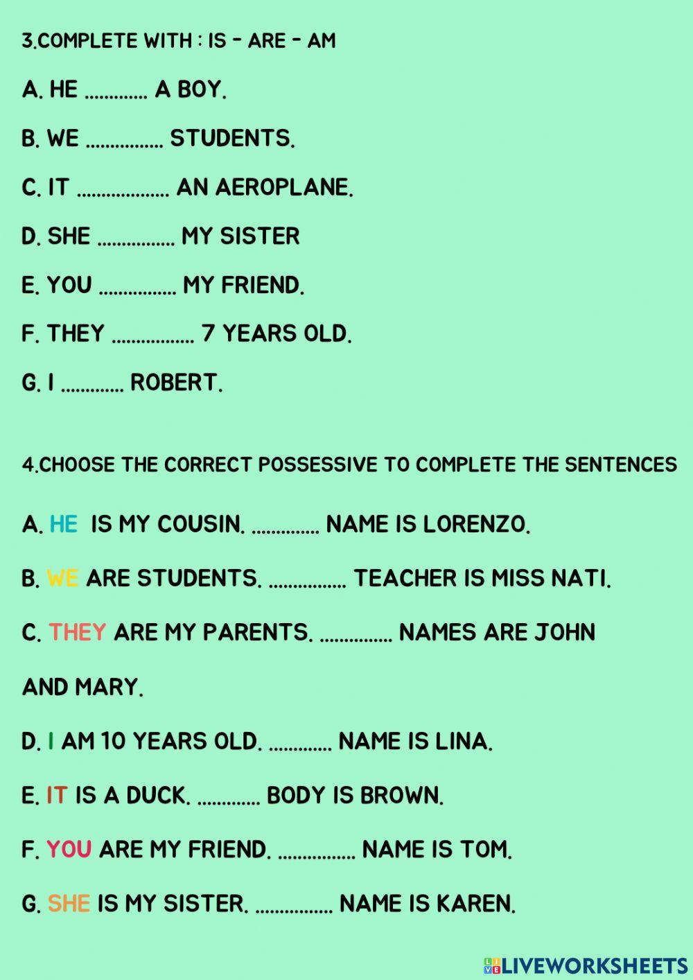 End of year revision