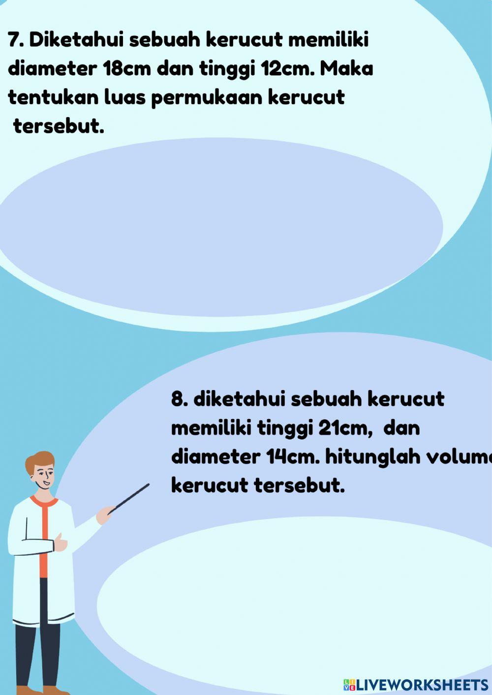 Evaluasi kerucut