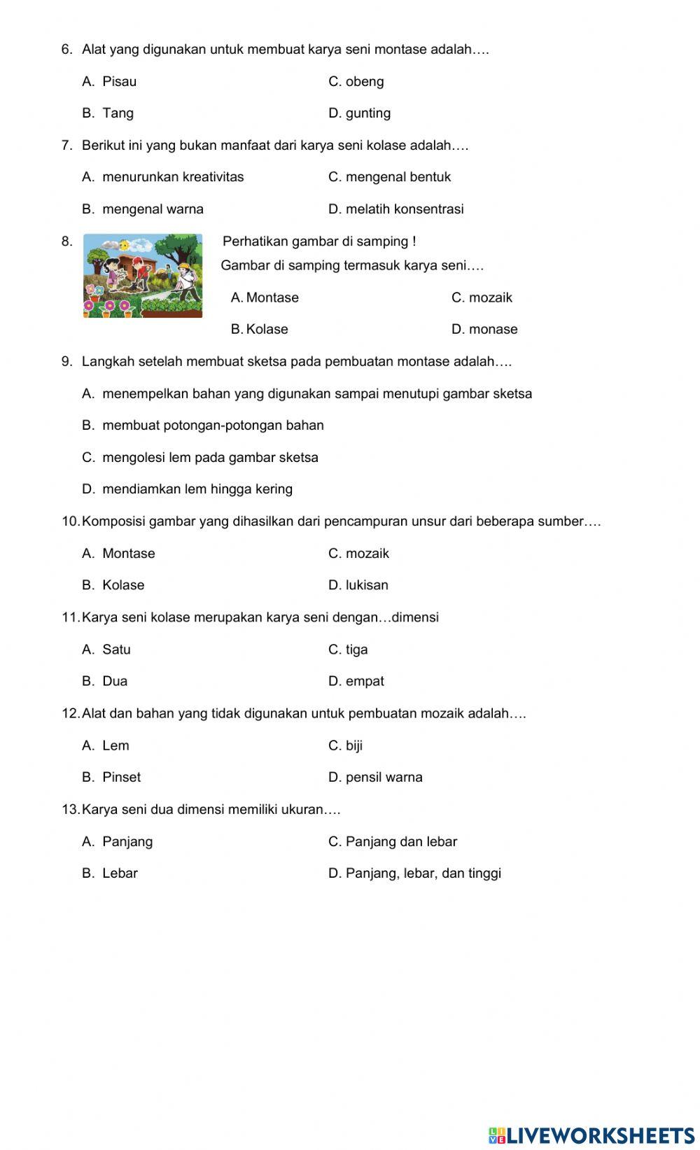 Pas sbdp kd 3.4 kelas 4 semester ganjil 2021-2022