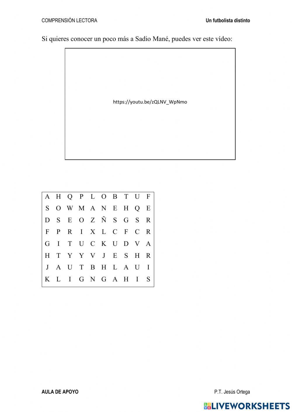 Un futbolista diferente