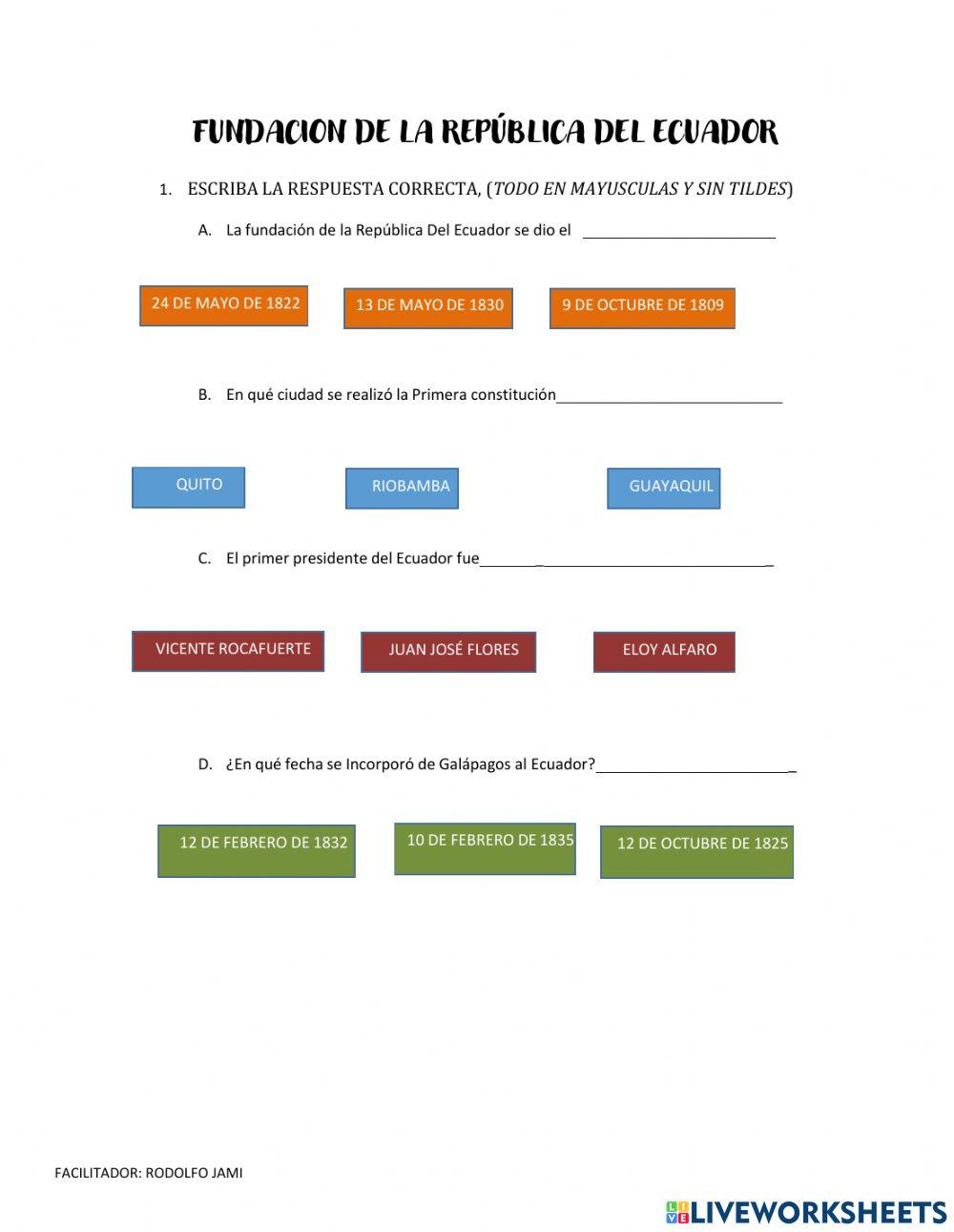 Fundación de la República