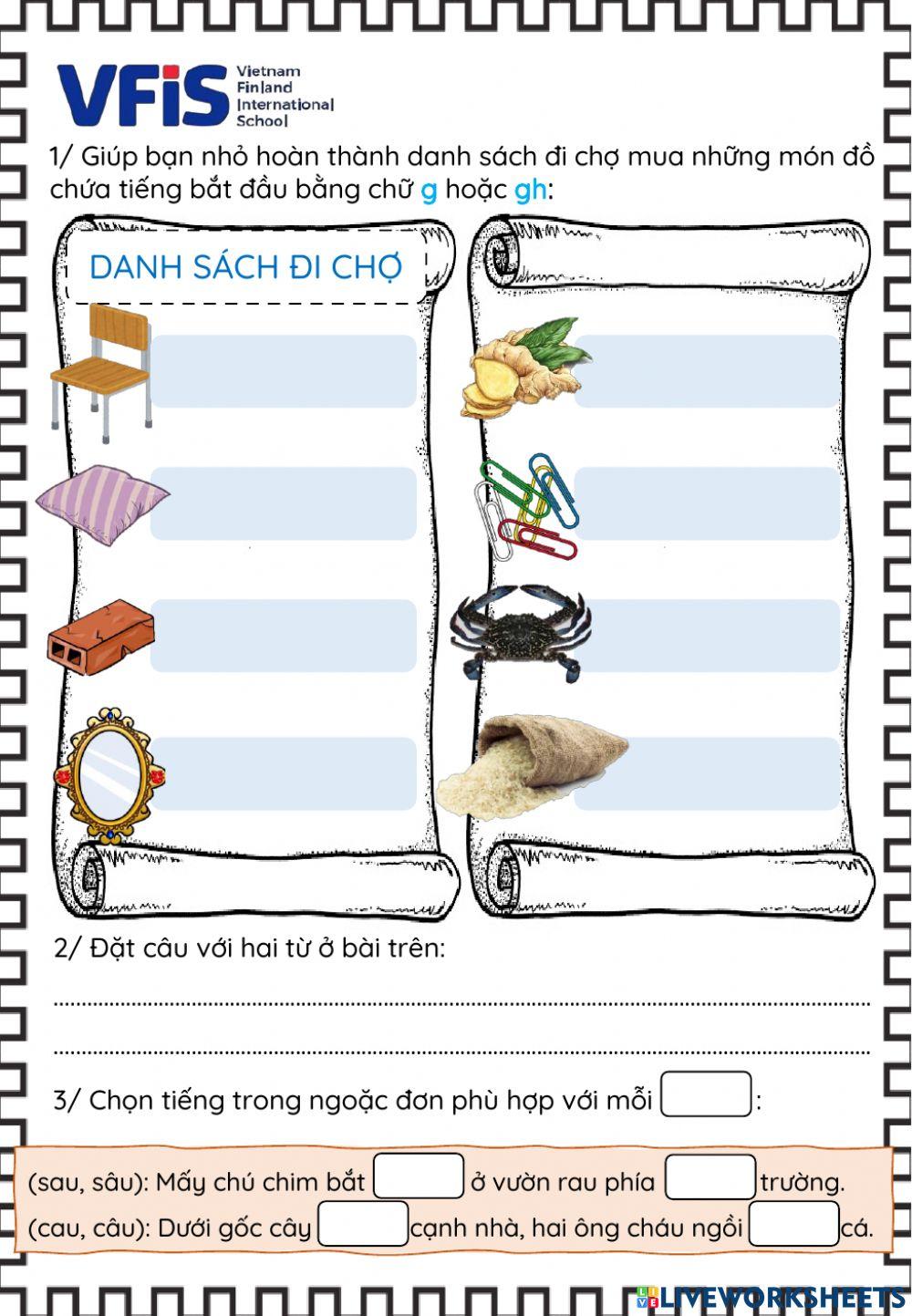 Vietnamese Week 13- Chính