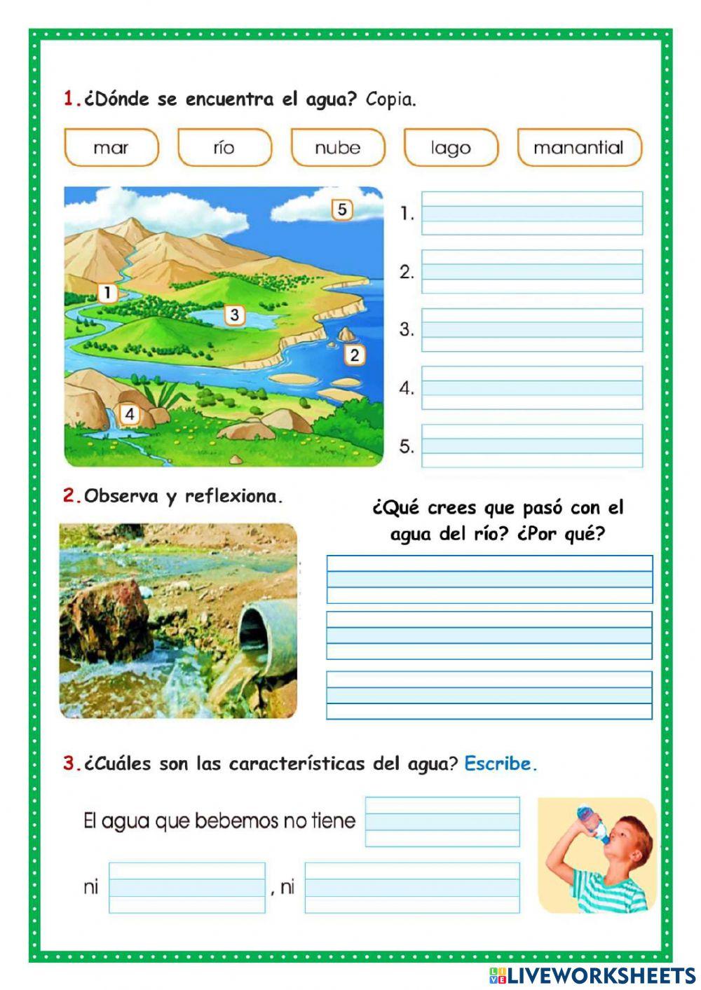 El agua El agua