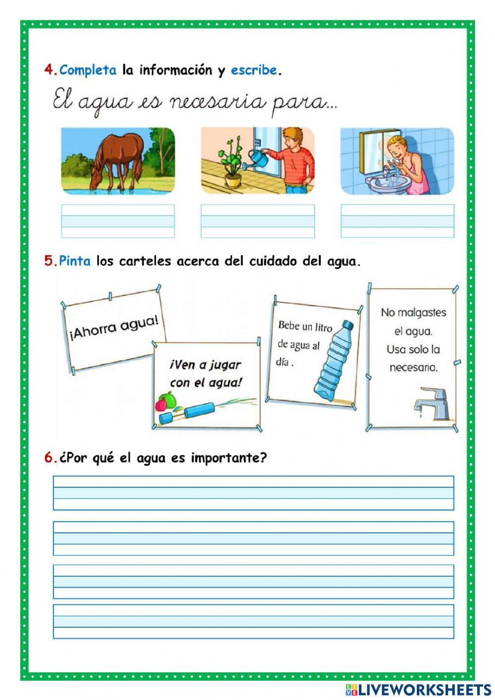 El agua El agua