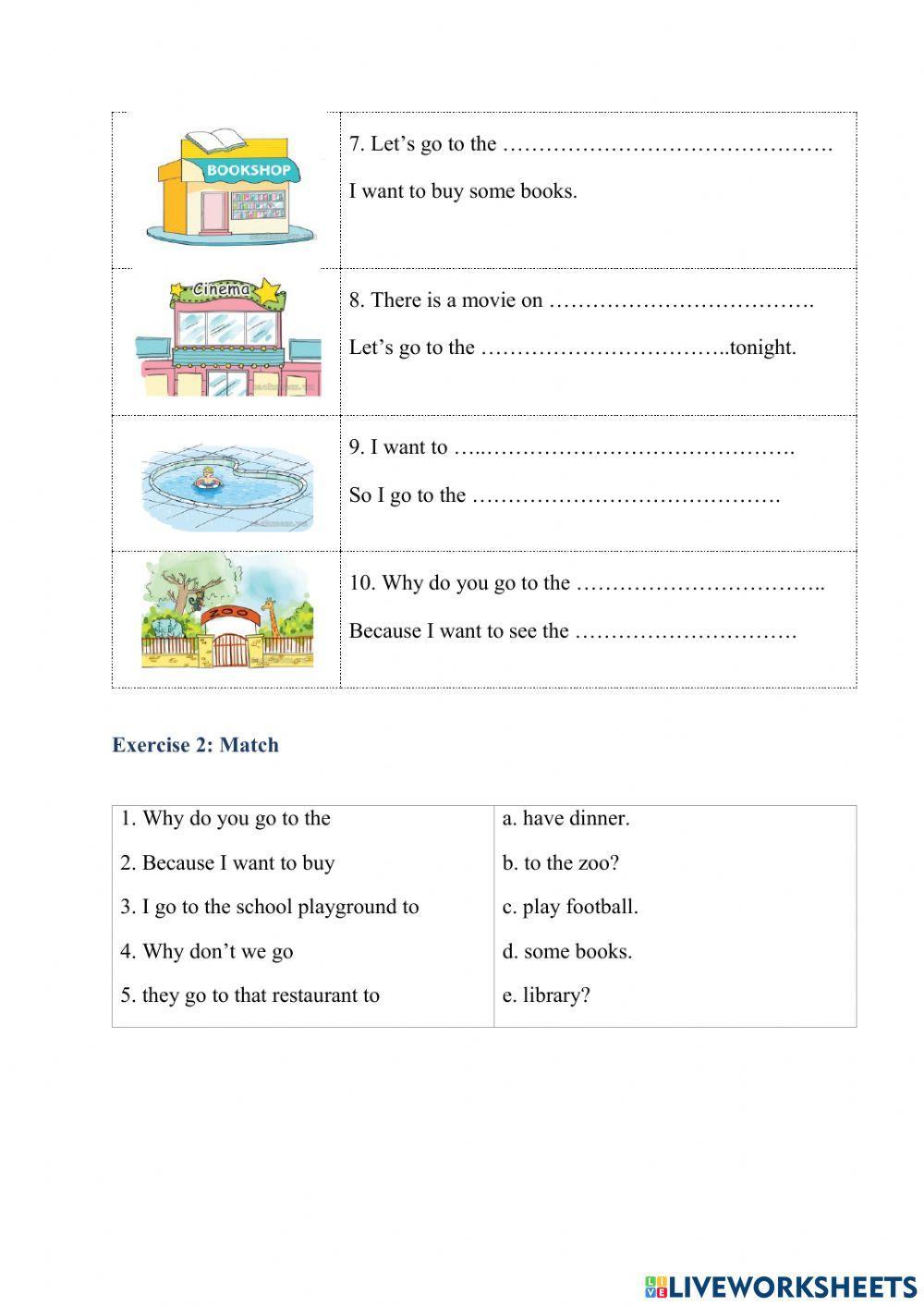 G4 U16: Let's go to the bookshop!