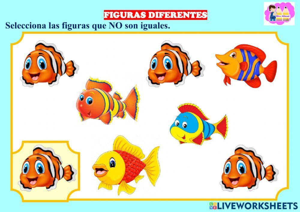 Figuras iguales y diferentes