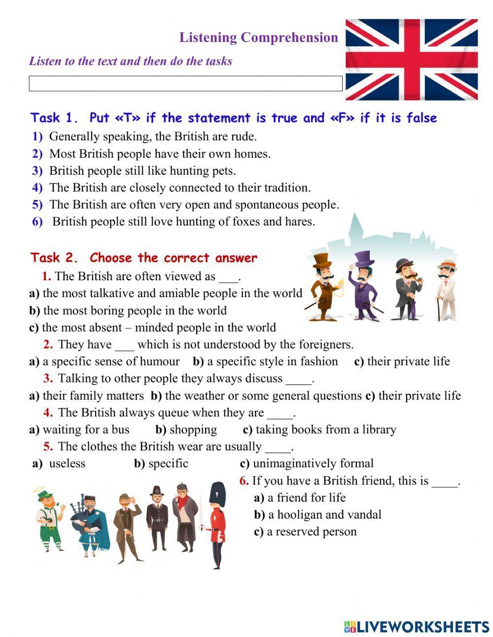 Listening Comprehension