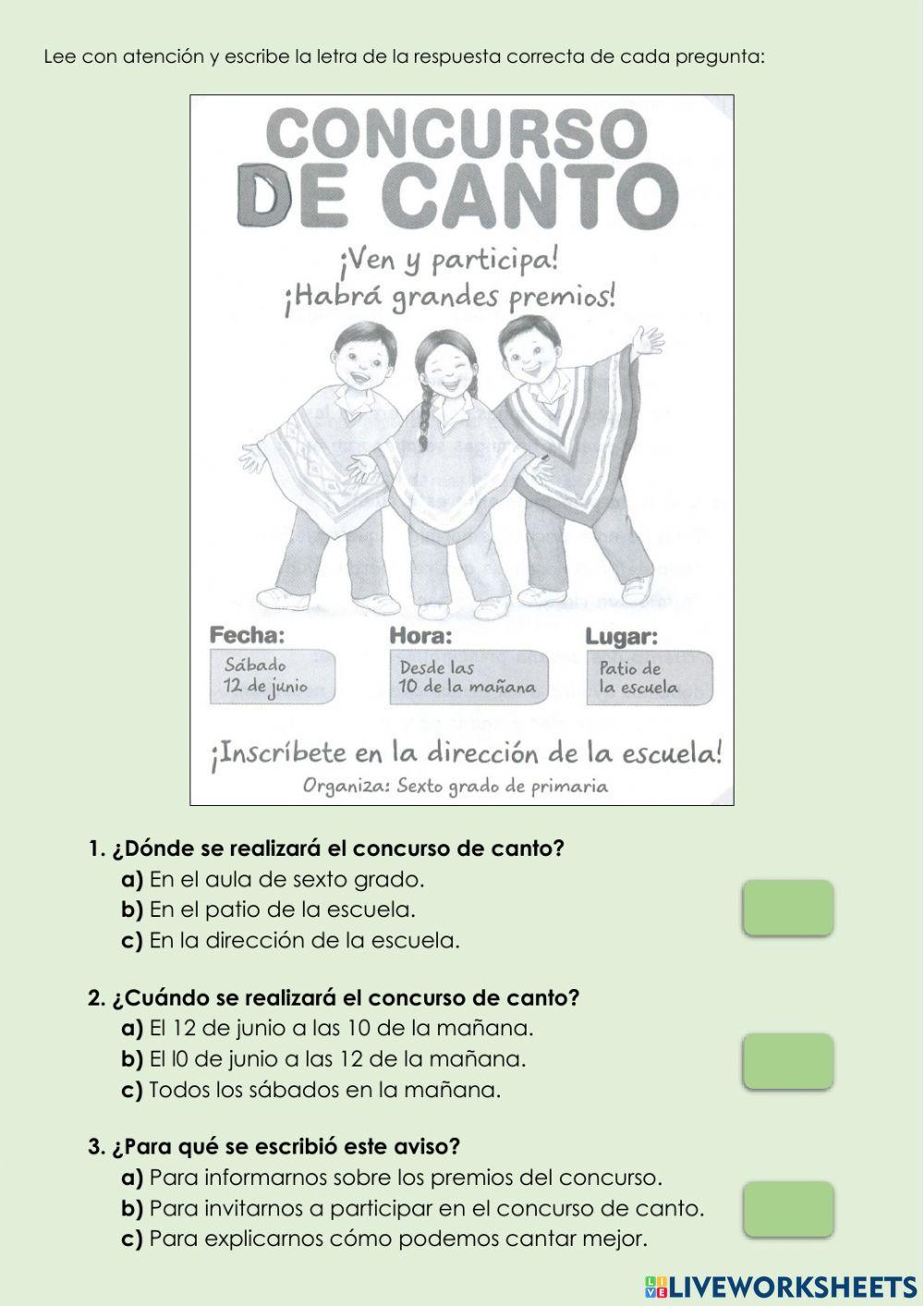 Leemos textos informativos