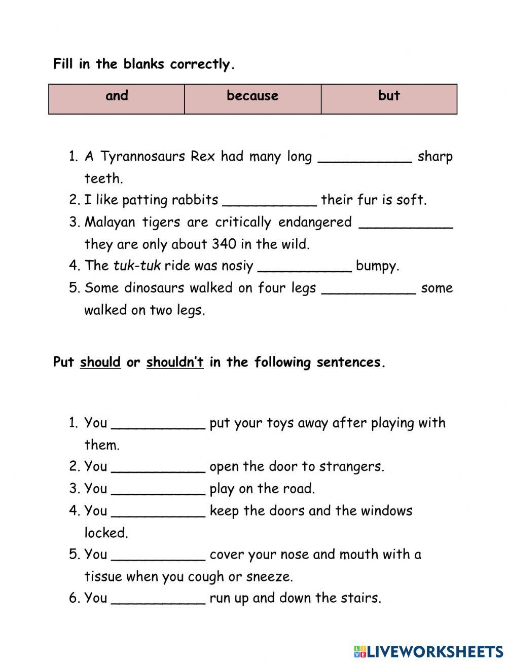 English Year 4 Final Test 2021 - page 6