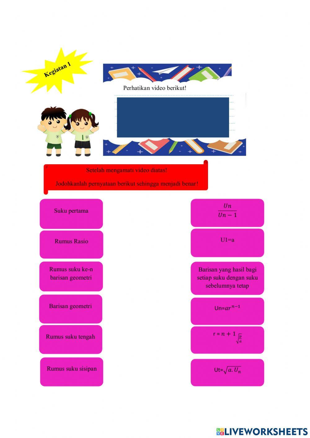 LKPD Barisan dan Deret Geometri