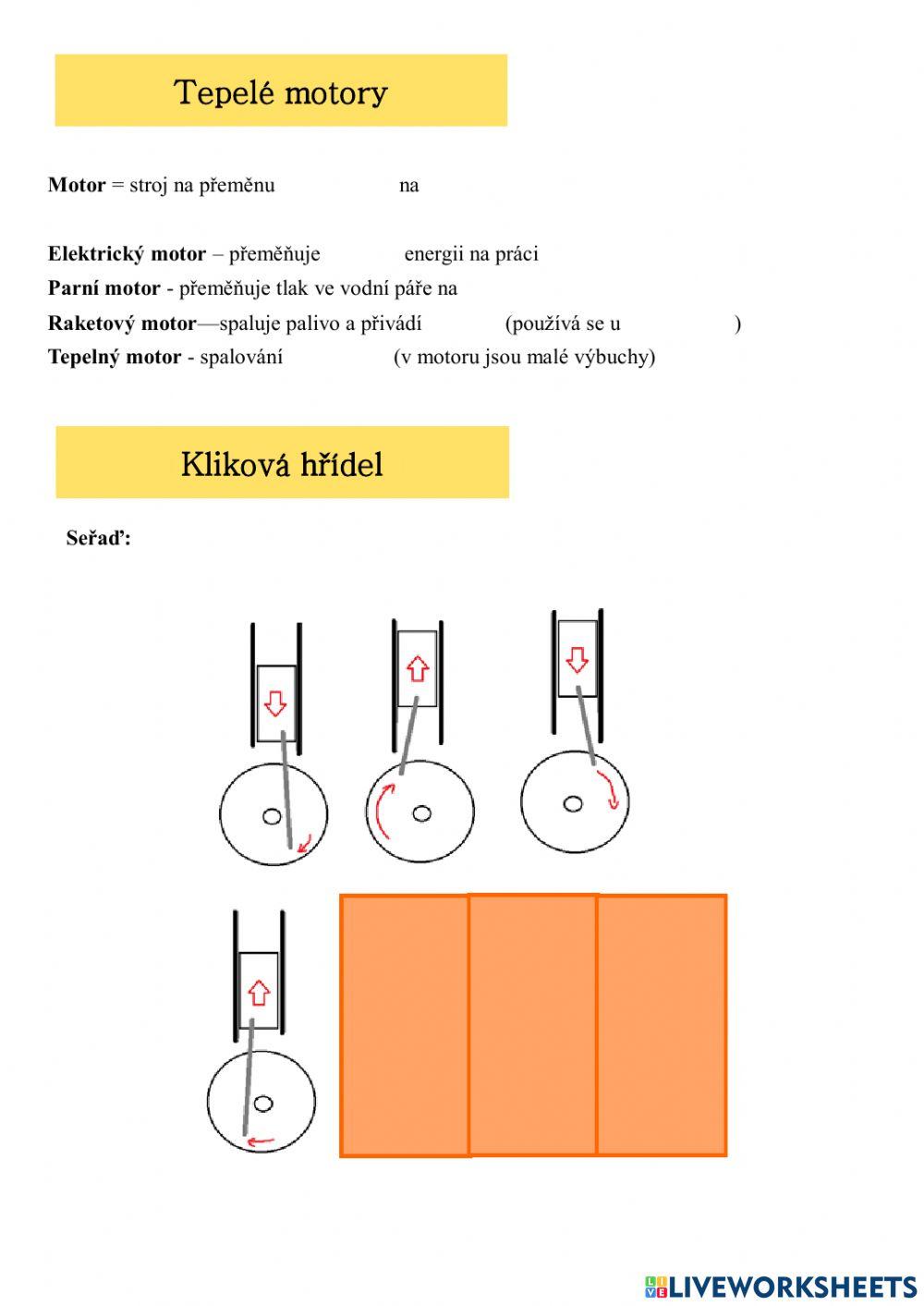 Tepelné motory - 01