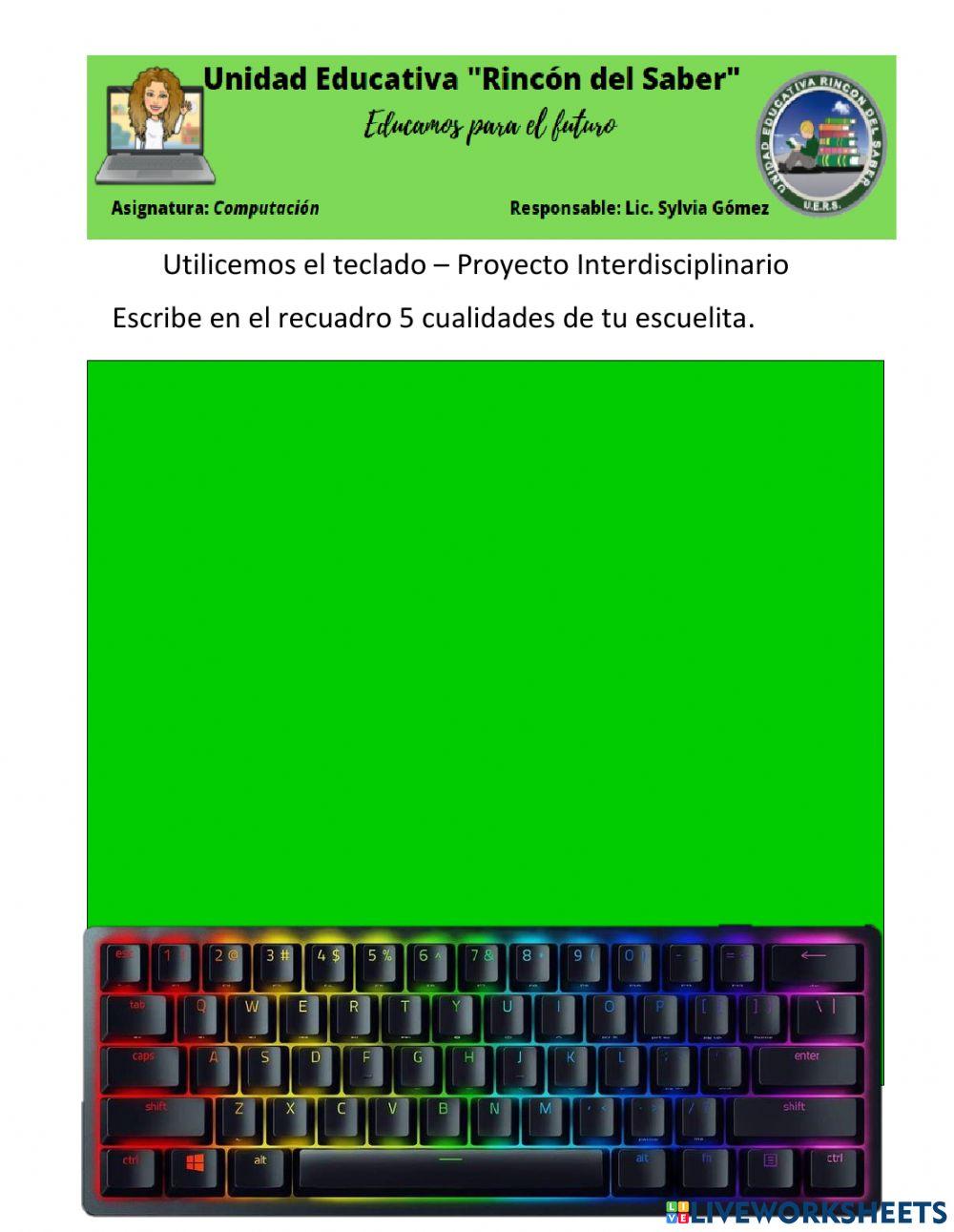 El tecladd proyecto interdisciplinario