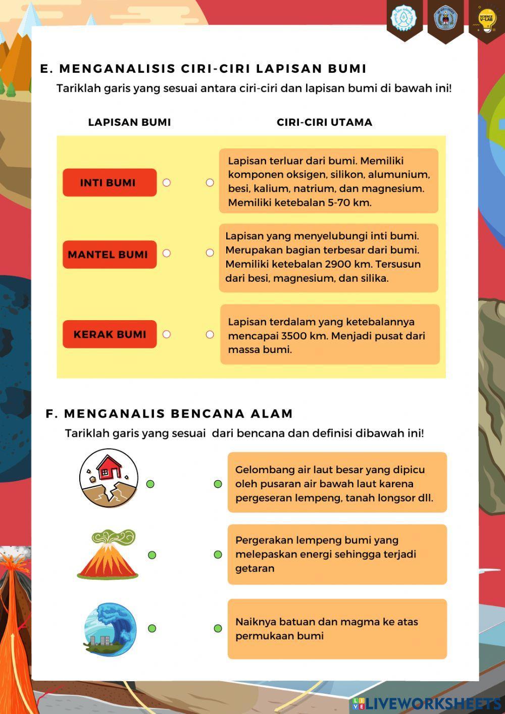 Lkpd bab 6 Lapisan Bumi