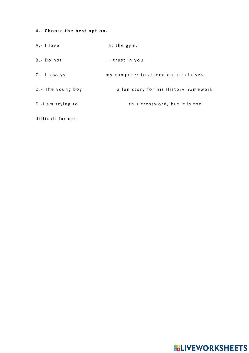 Phrasal verbs lesson