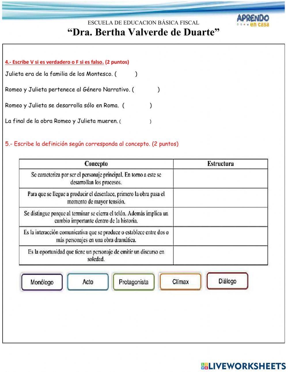 10° Tragedia y comedia