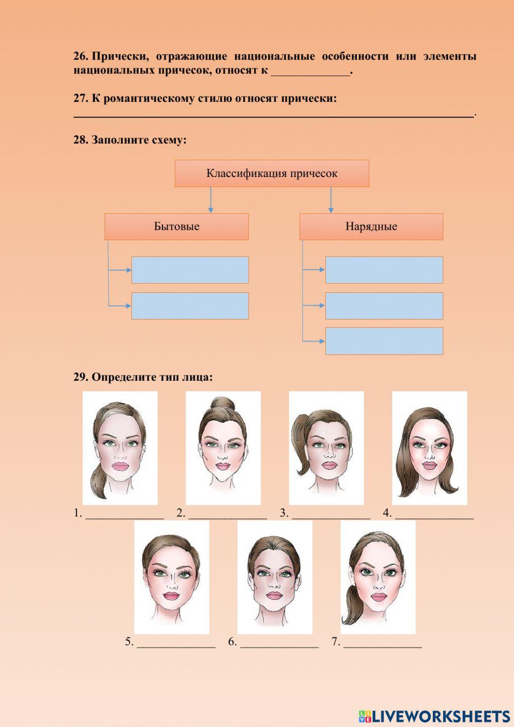 Модельные прически