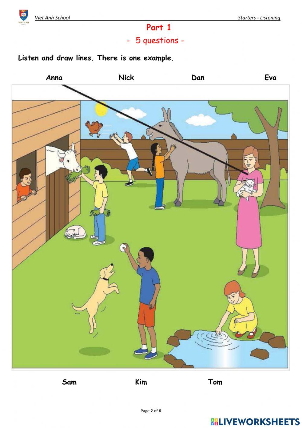 Starters listening 03