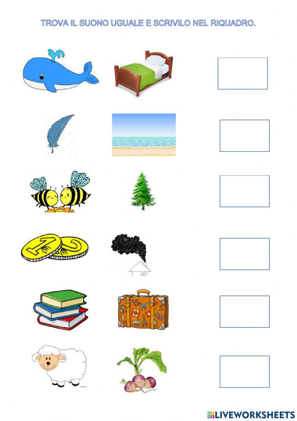 Scrivere suoni uguali