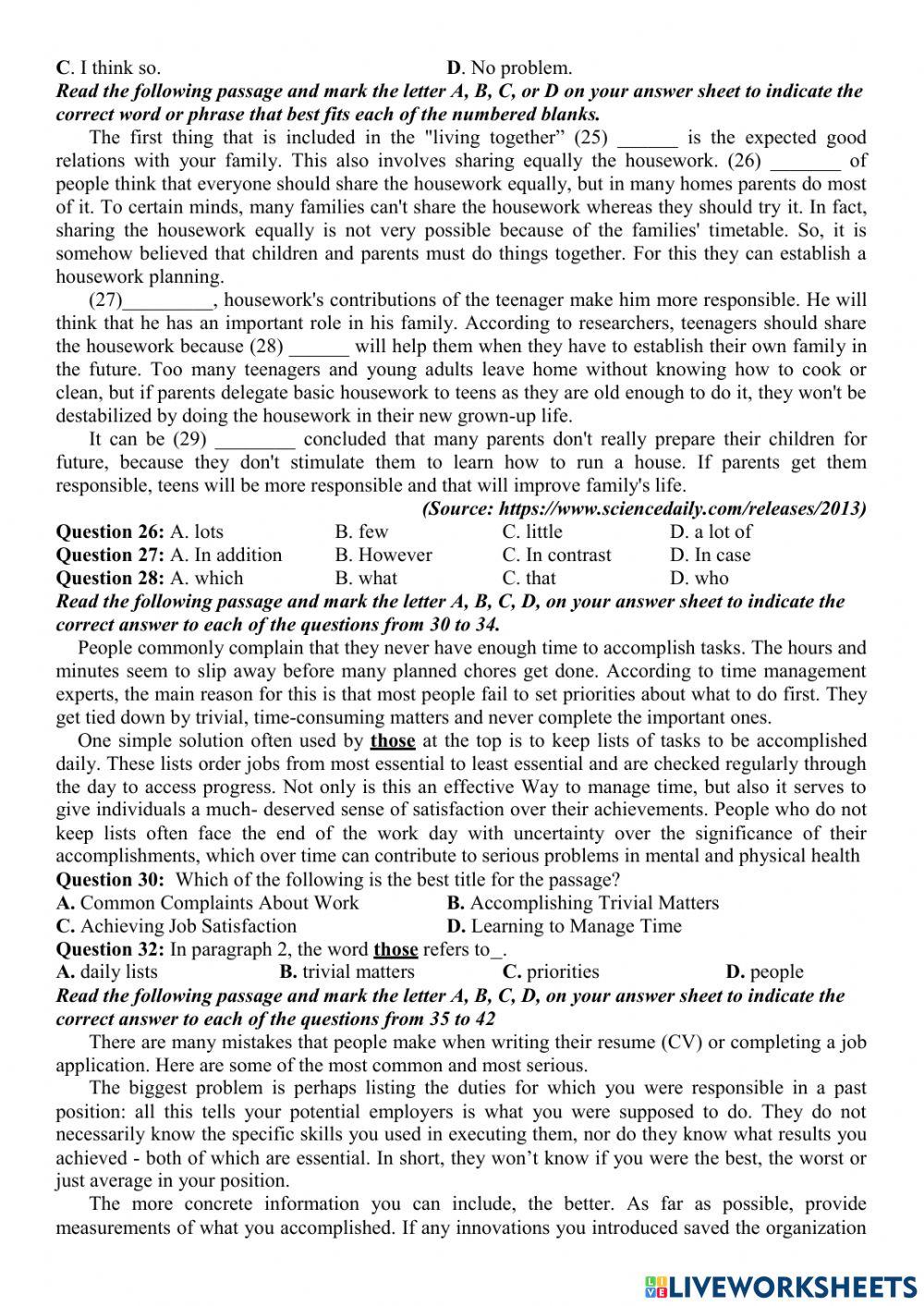 On thi tn thpt 21-12-2021