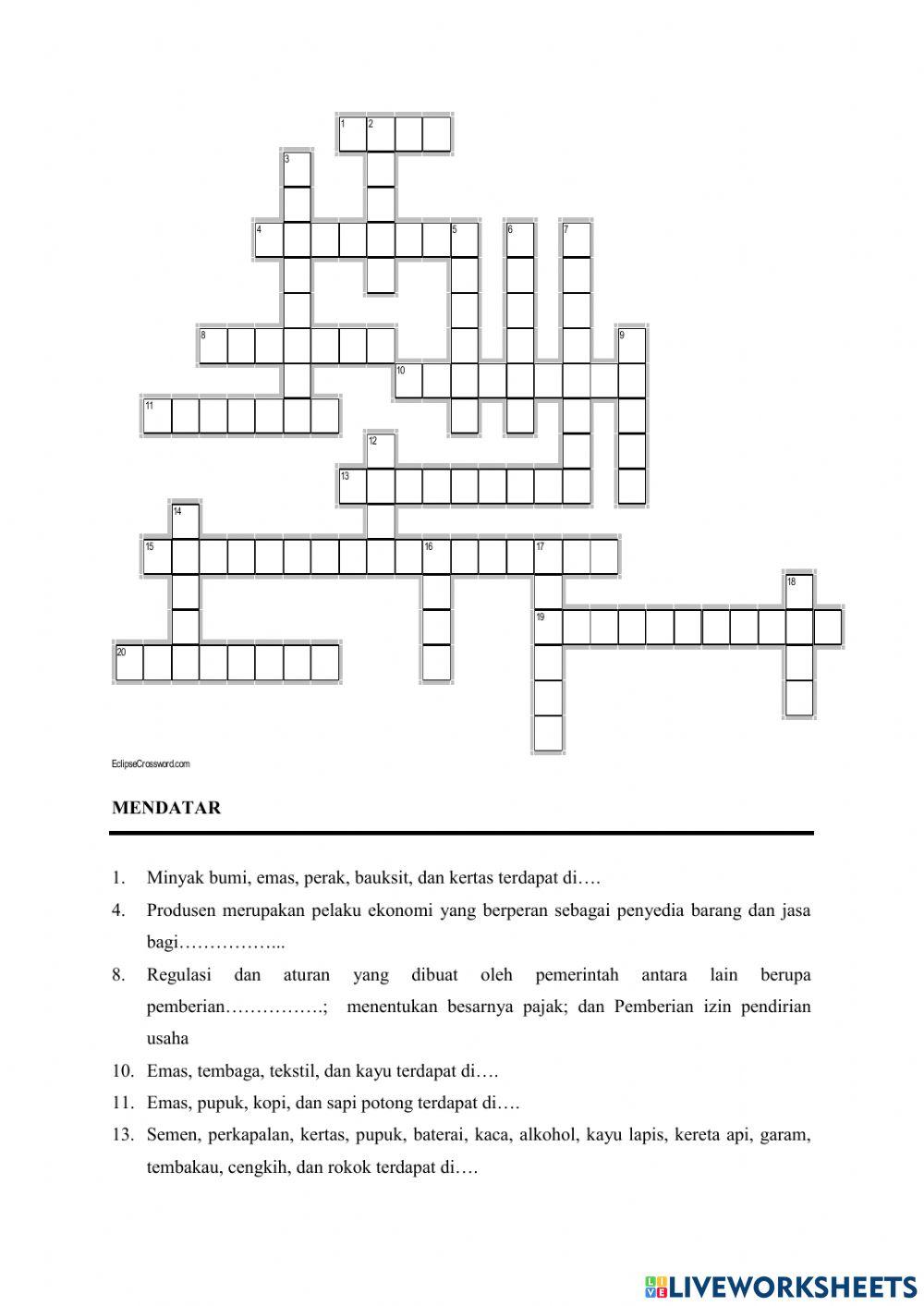 Crossword ips