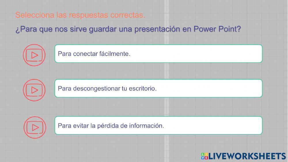 Actividad Guardad Presentación en Power Point