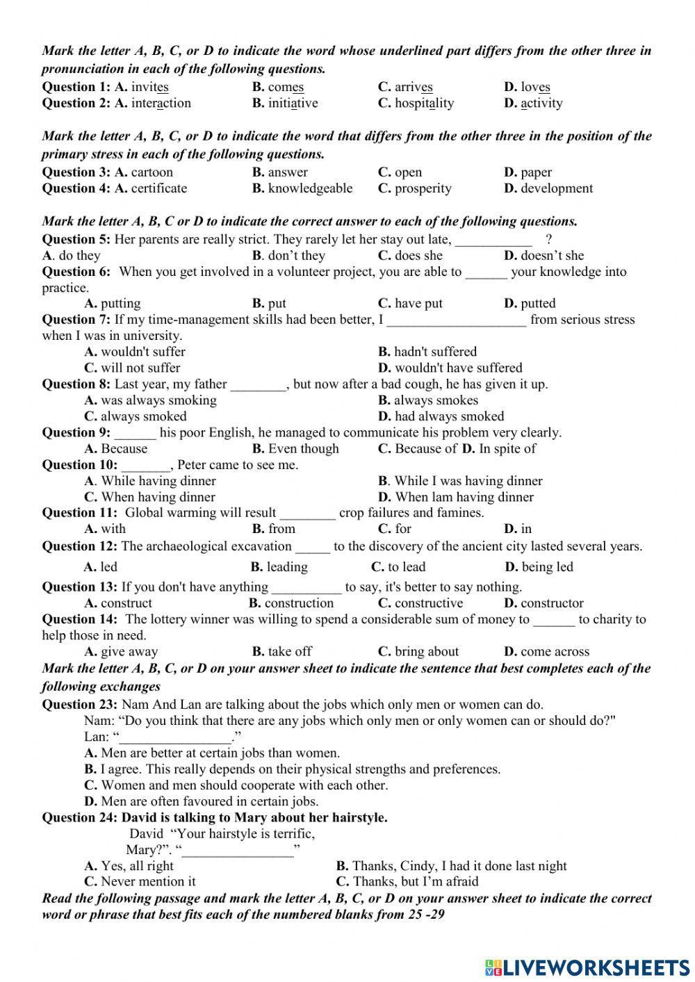 On thi tn thpt 21-12-2021 cont