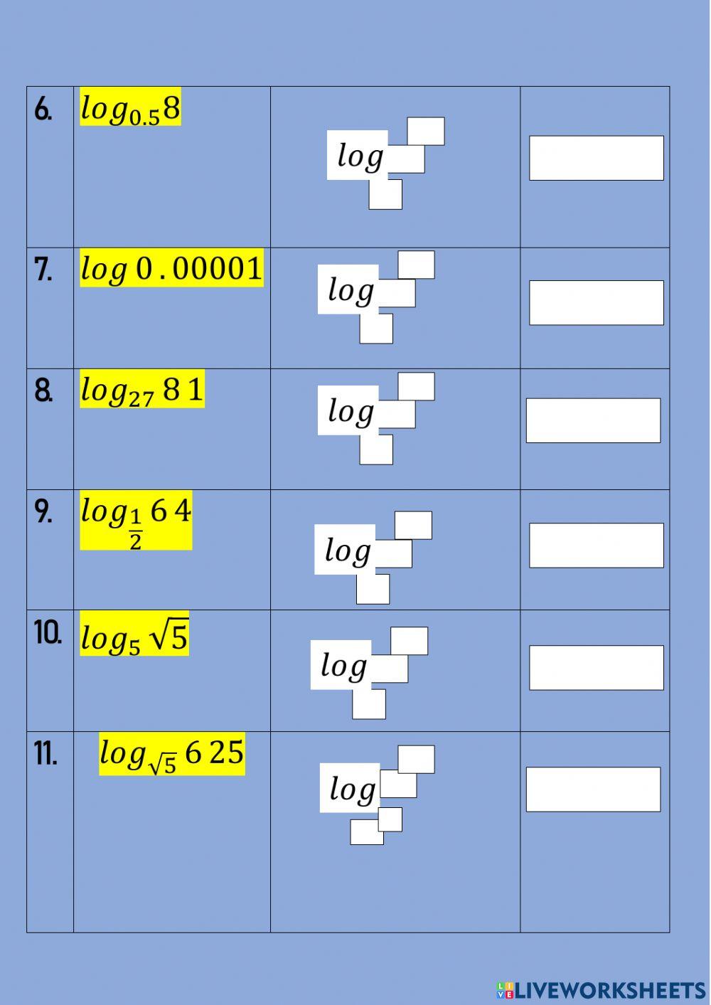ลอการิทึม5