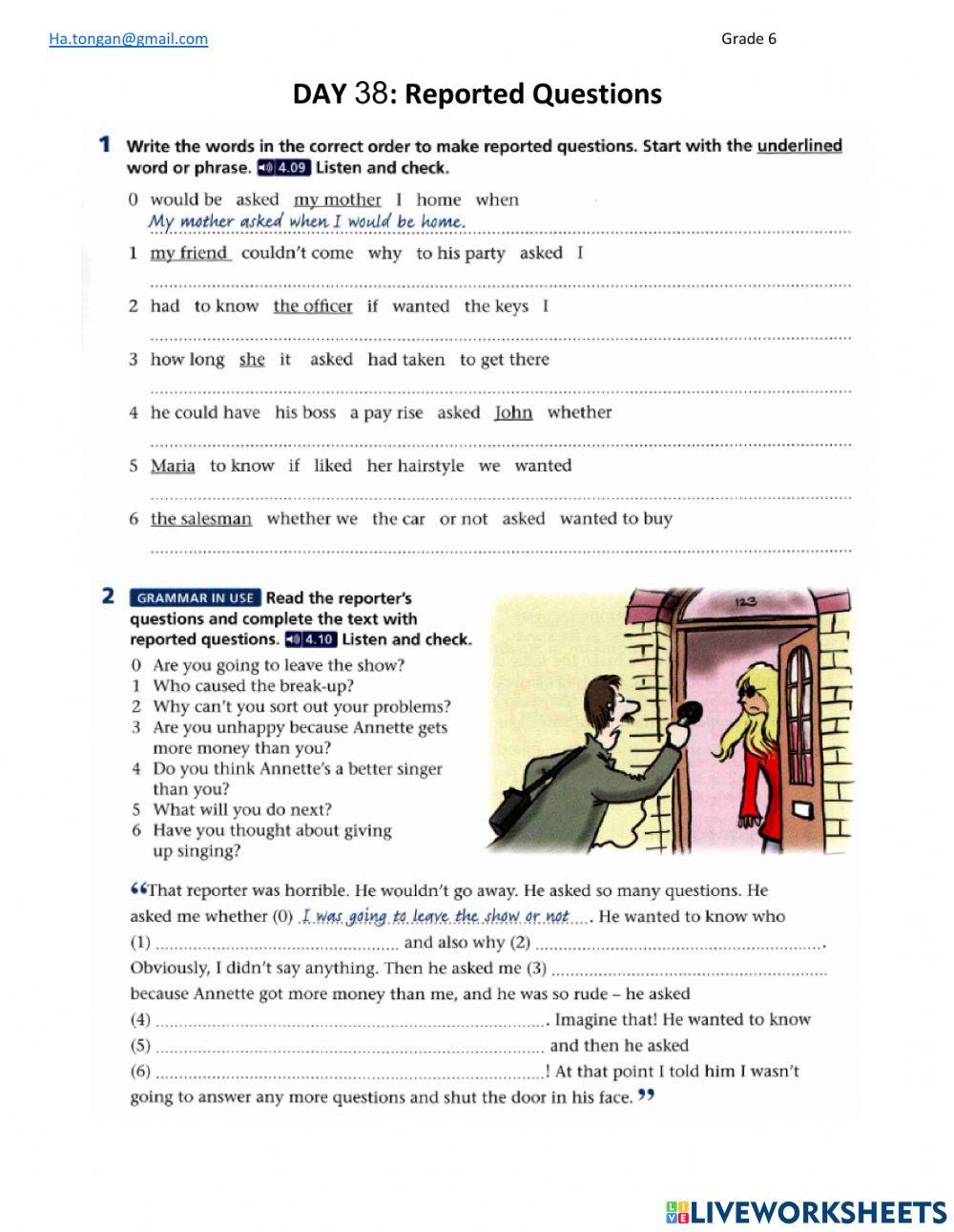 G6 Day 38 Reported 2